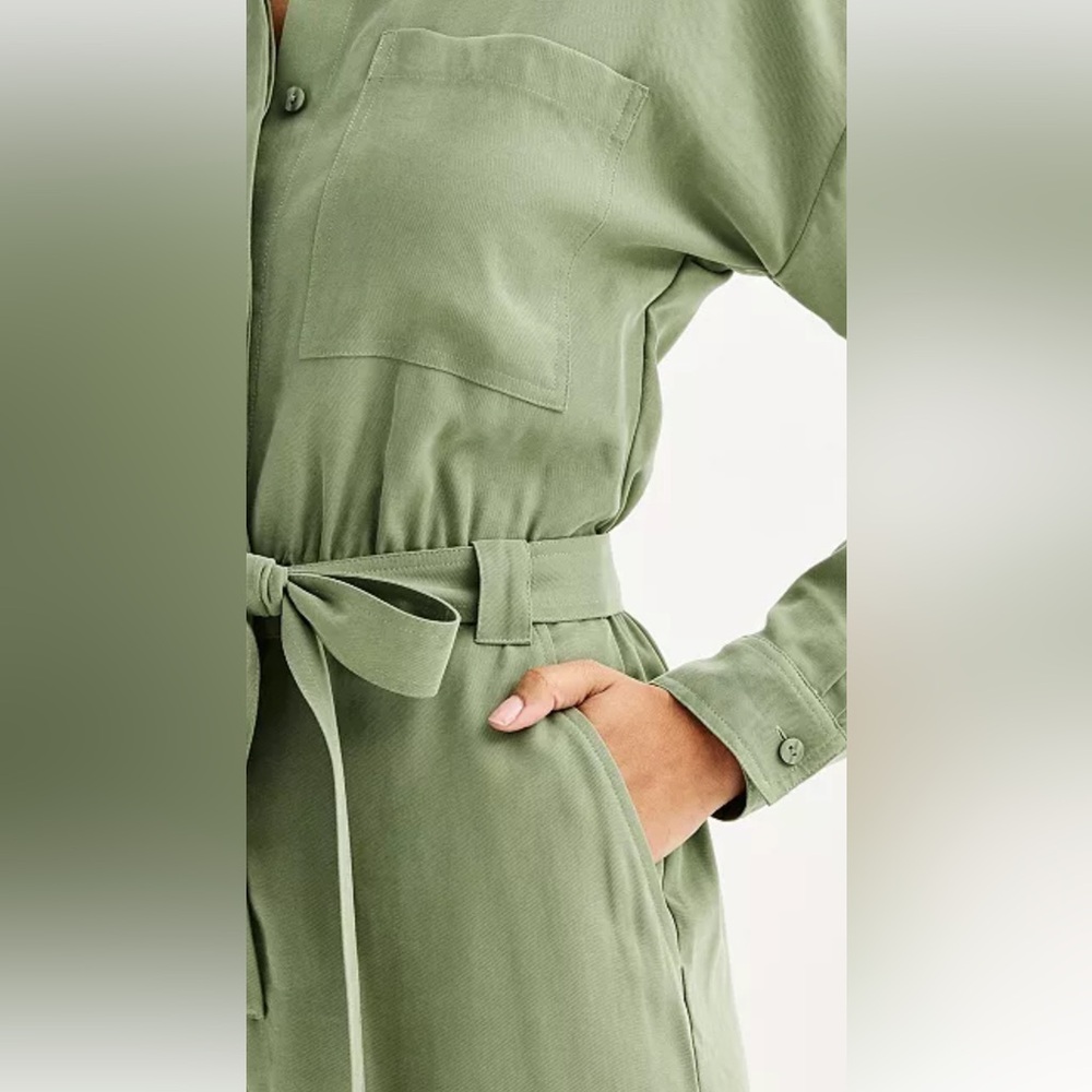 Nine West Olive Green Jumpsuit - Picture 7 of 7